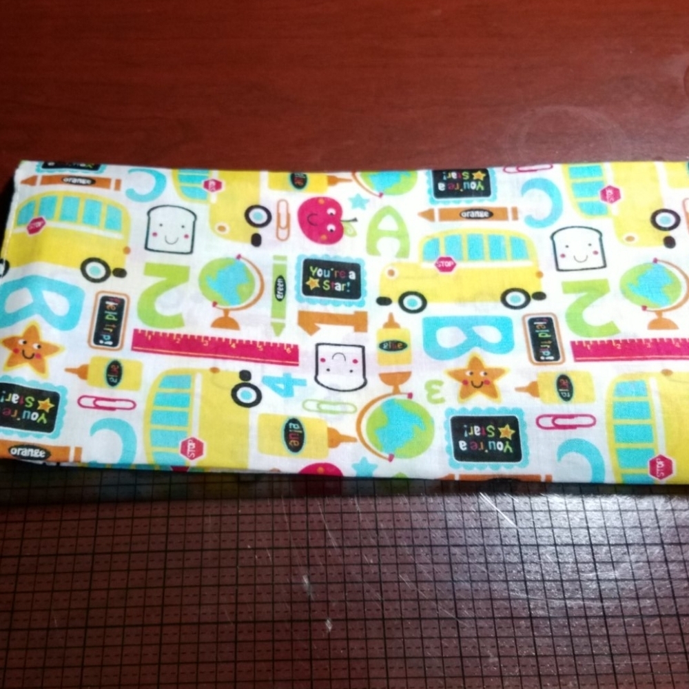 Elementary School Handkerchief 22" Square Set Of 2